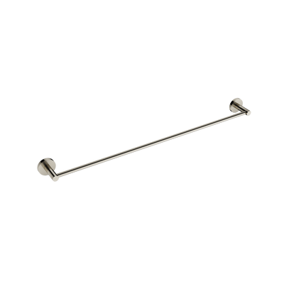 Mimi Single Towel Rail 600mm Brushed Nickel