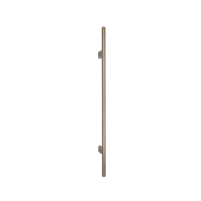 Mimi Vertical Heated Towel Rail Antique Brass