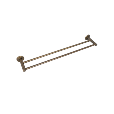 Mimi Cove Double Towel Rail 600mm Antique Brass