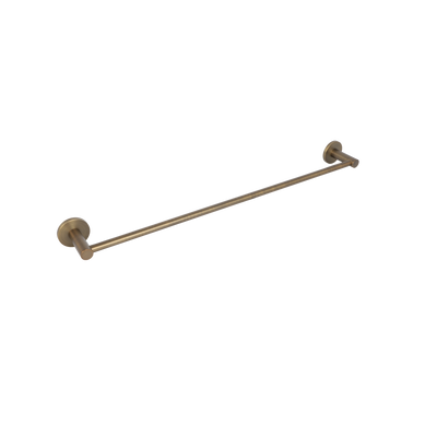 Mimi Single Towel Rail 600mm Antique Brass