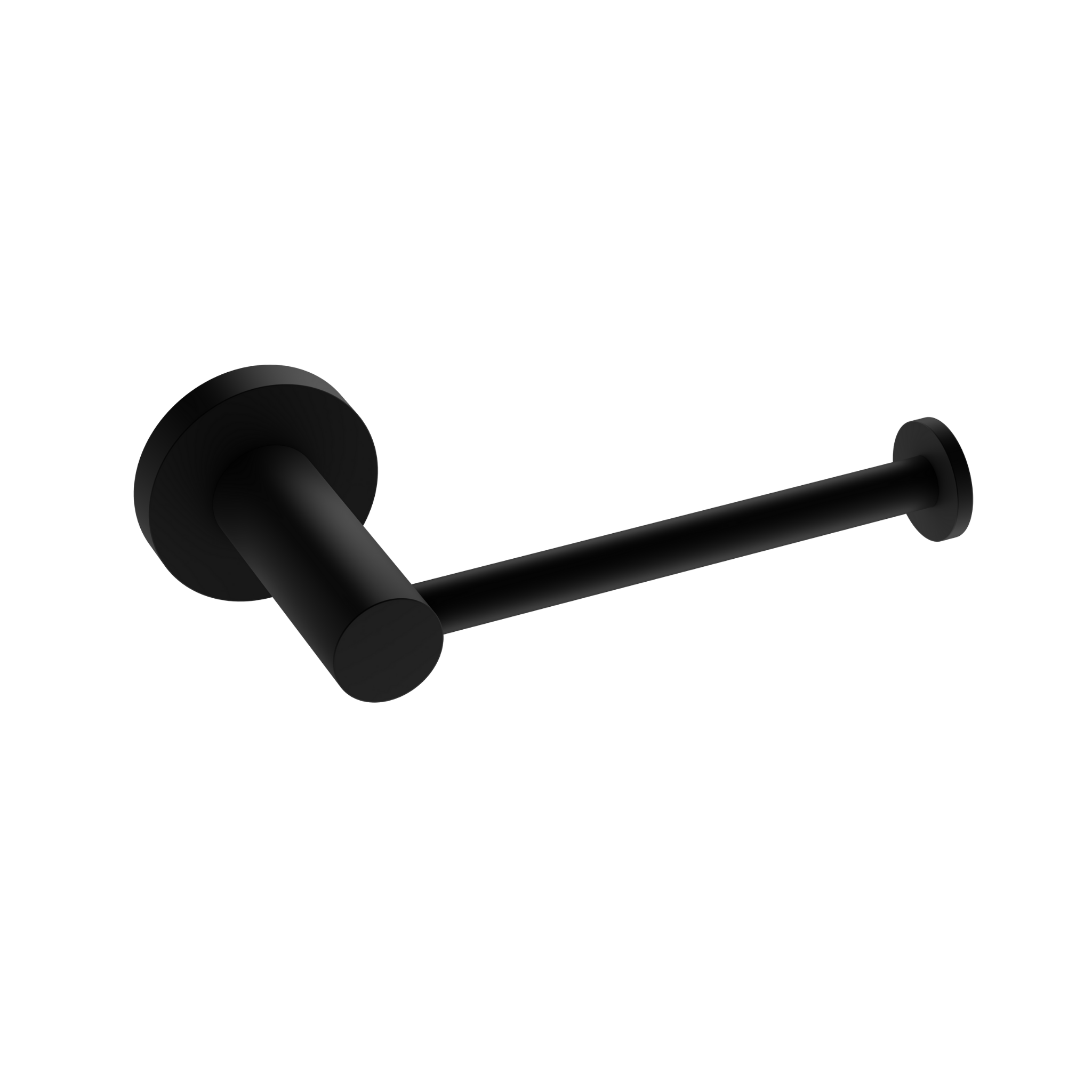 Mimi Toilet Roll Holder Matte Black