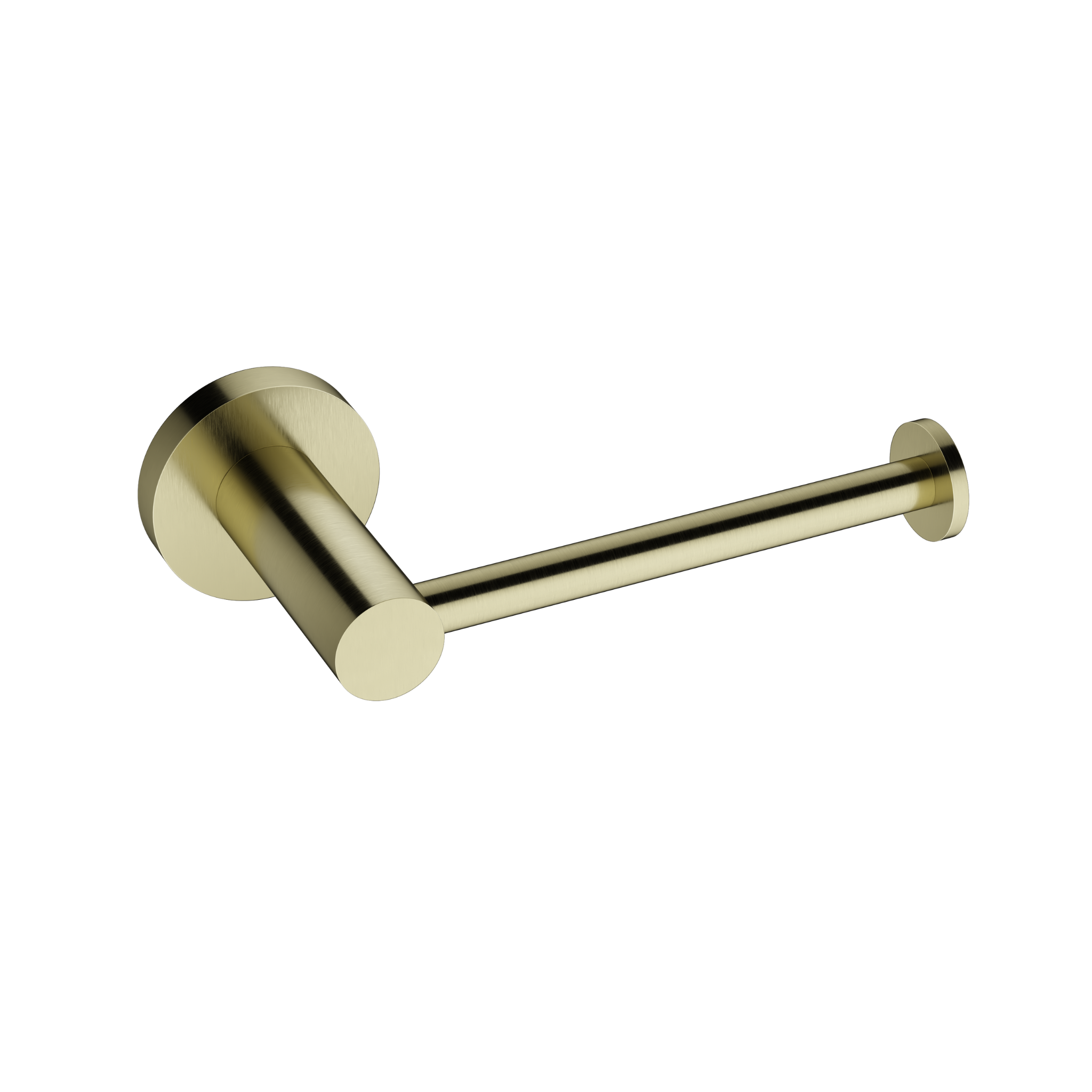 Mimi Toilet Roll Holder Brushed Brass