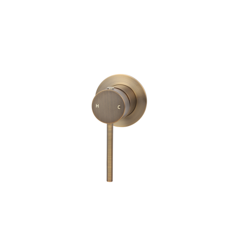 Mimi Cove Wall Mixer Antique Brass
