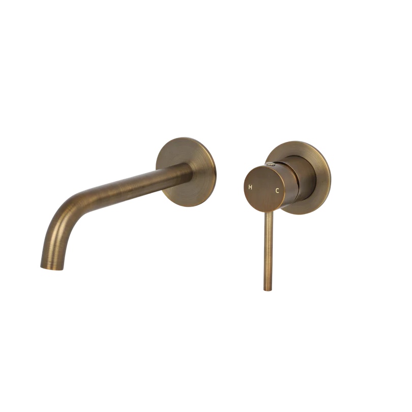 Mimi Antique Brass Wall Set Tapware Package