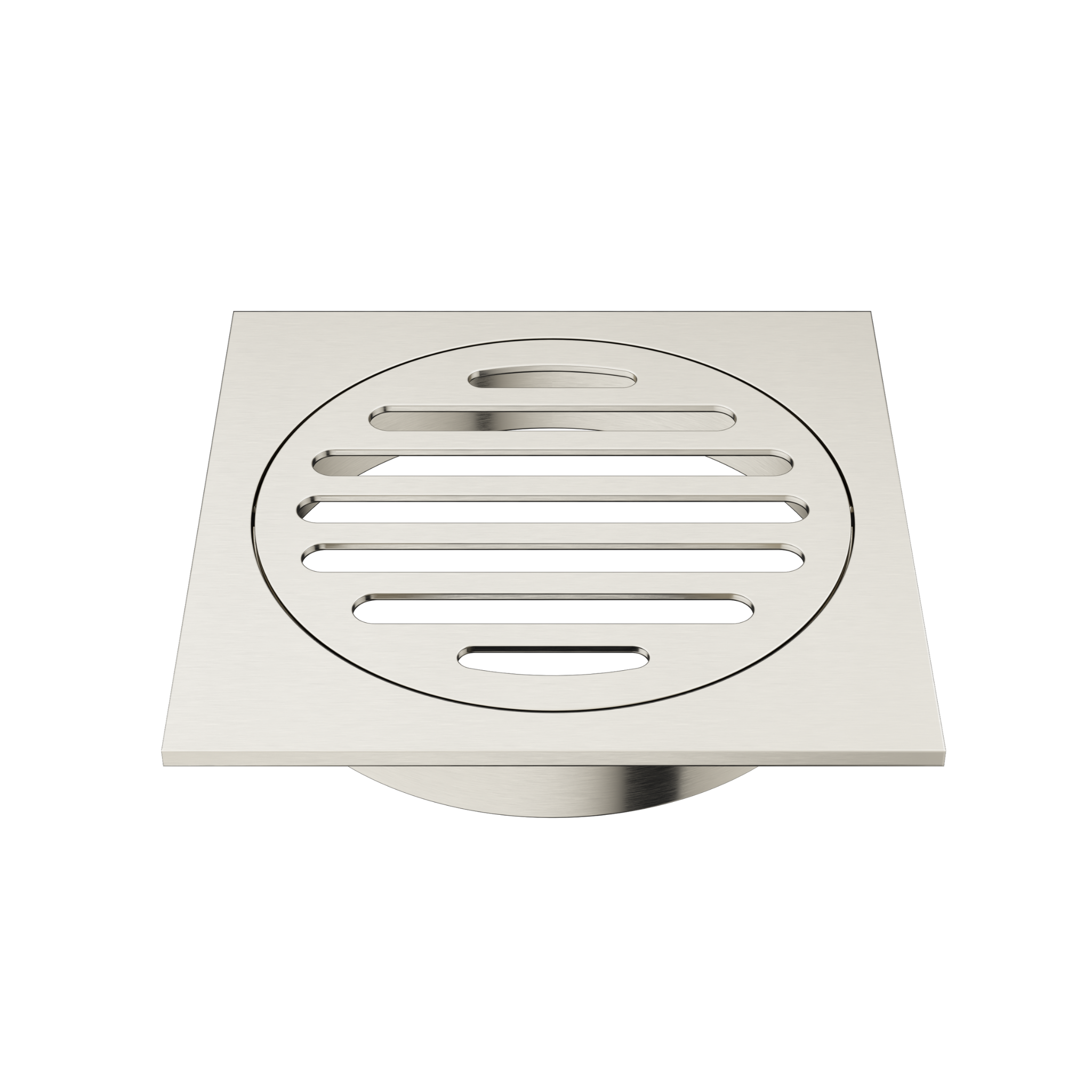 Mimi Floor Waste 100mm Brushed Nickel