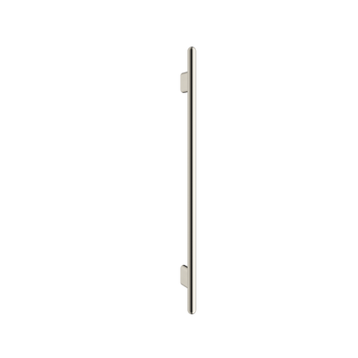 Mimi Cove Vertical Heated Towel Rail Warm Brushed Nickel