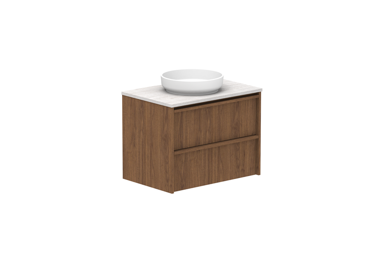 ADP Eli Wall Hung Vanity Cherry Pie Benchtop
