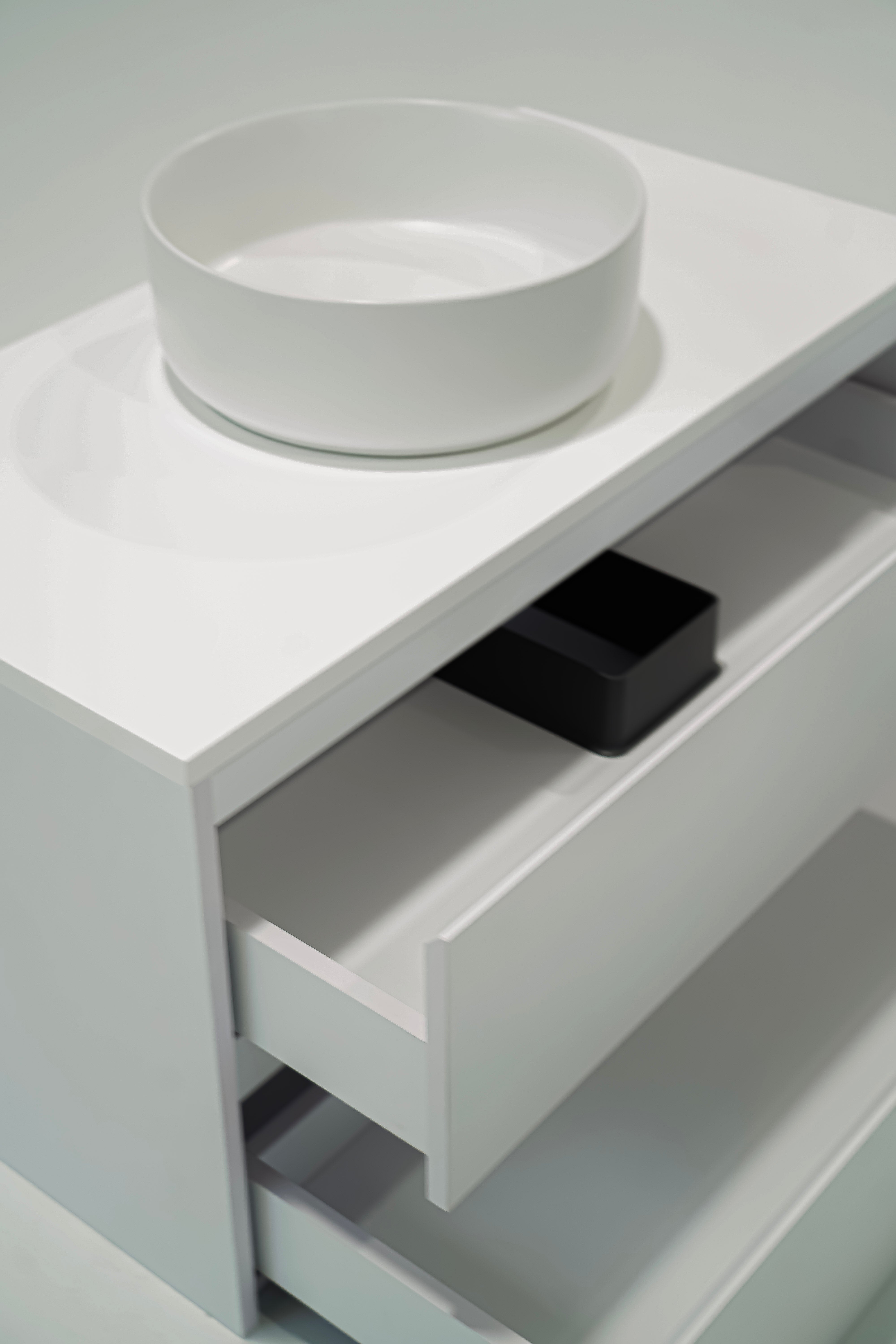 Mimi White Wall Hung Vanity