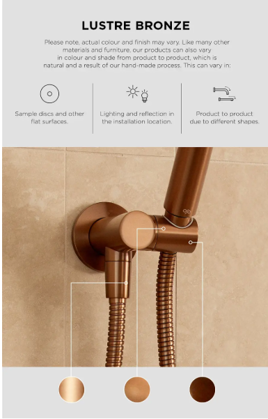Meir Round Gooseneck Kitchen Mixer Tap with Paddle Handle - Lustre Bronze