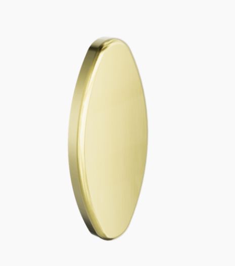 Nero Backrest Removable Wall Cover Plate Brushed Gold