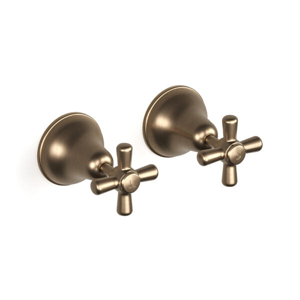 Faucet Strommen Cascade Wall Tap PR CD Cross