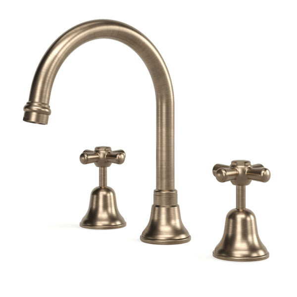 Faucet Strommen Cascade Sink Set Vanity Cross