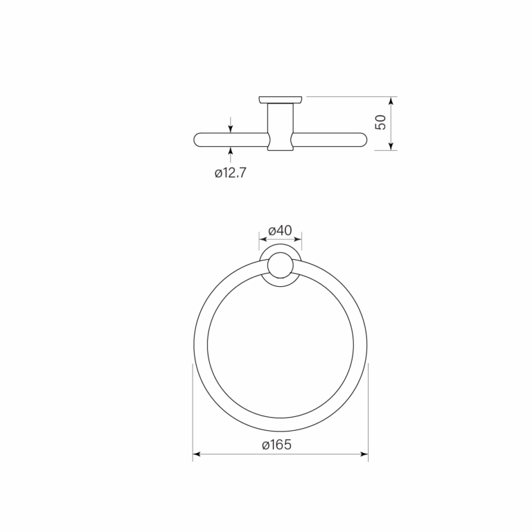 Faucet Strommen Bremont Towel Ring