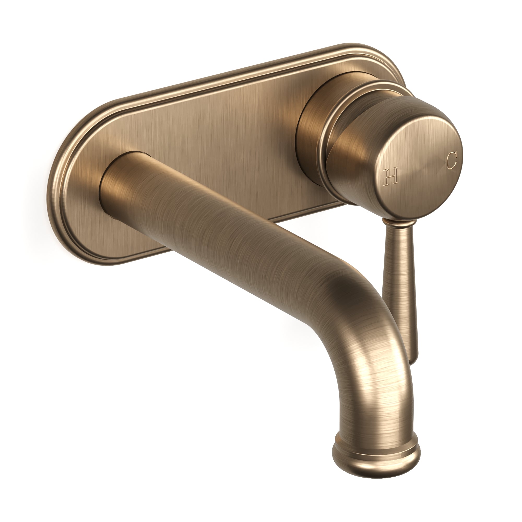 Faucet Strommen Cascade Back Plate Bath Mixer 150