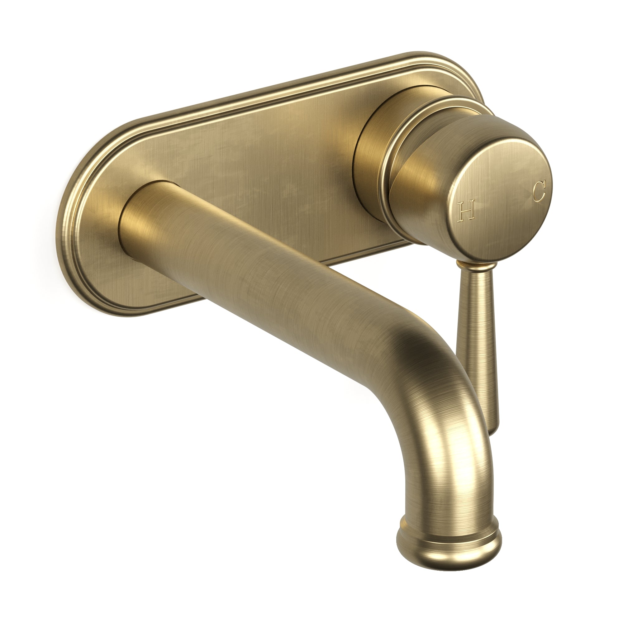 Faucet Strommen Cascade Back Plate Bath Mixer 150