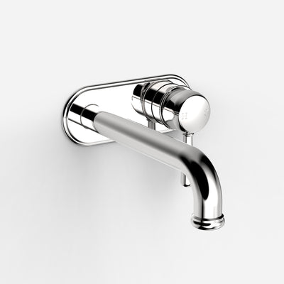 Faucet Strommen Cascade Back Plate Bath Mixer 200