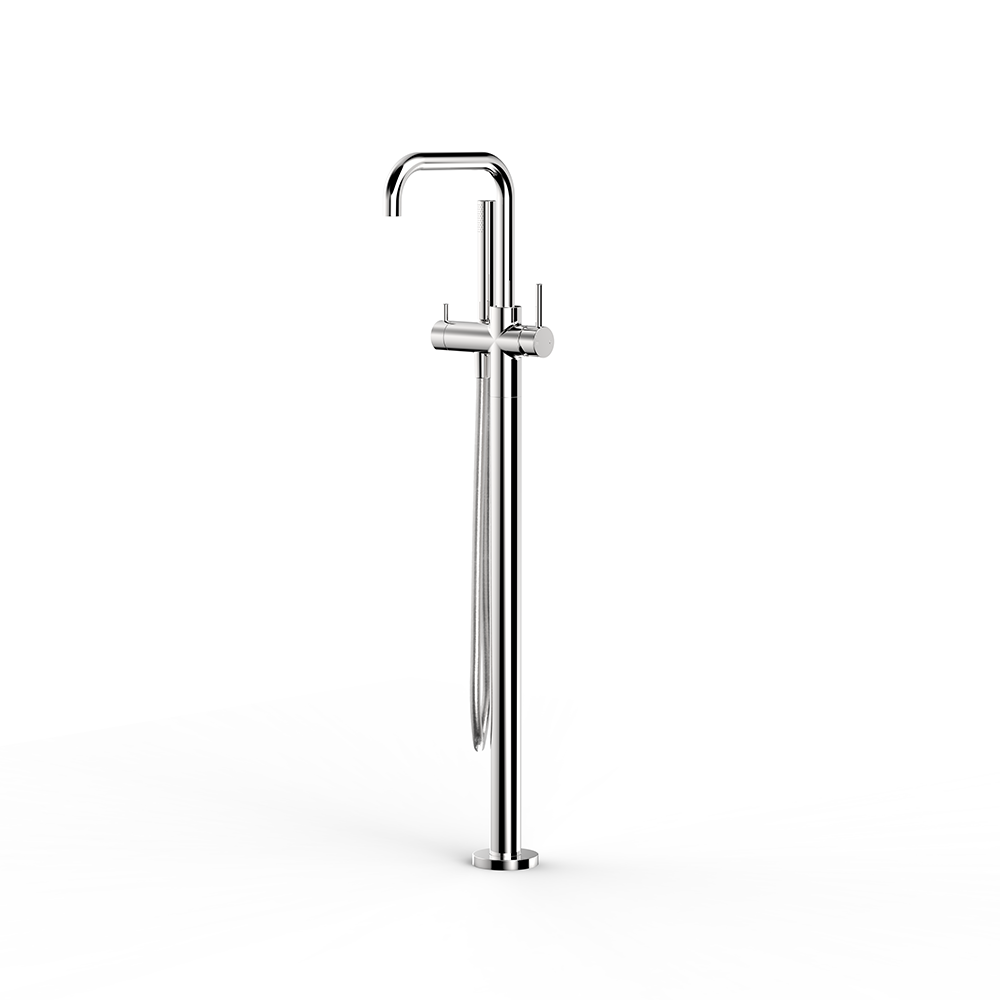 Faucet Strommen Pegasi Floor Bath Mixer Square Micro