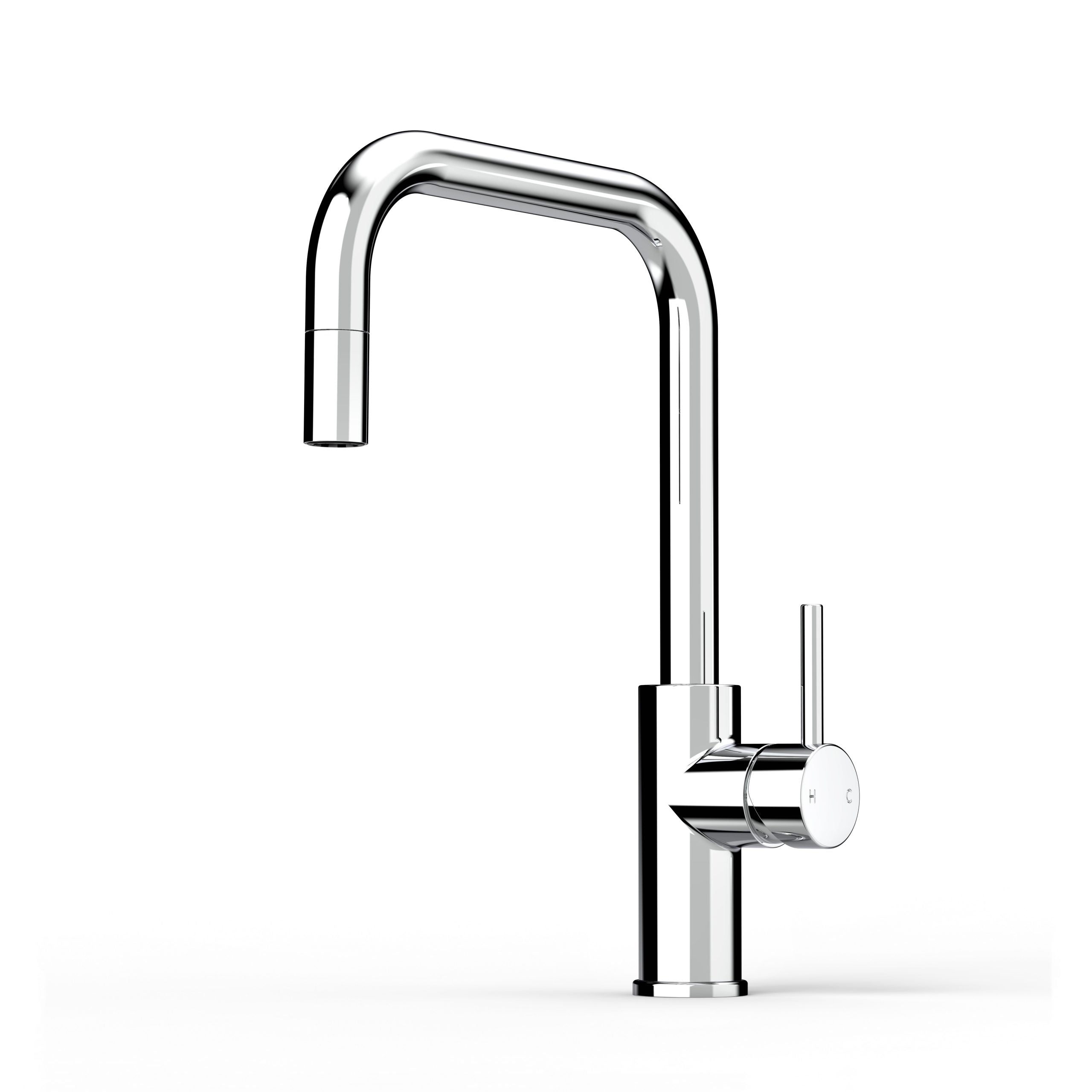 Faucet Strommen Pegasi M Sink Mixer Pull Out Square