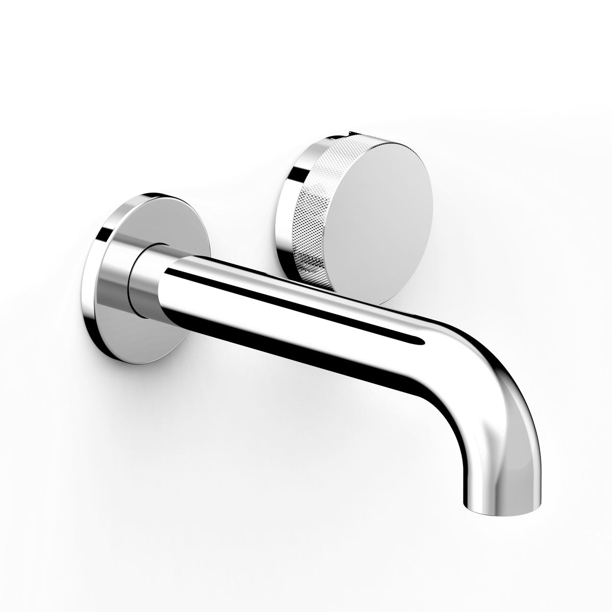 Faucet Strommen Zero Progresiv Knurl Wall Basin Mixer Set, 150