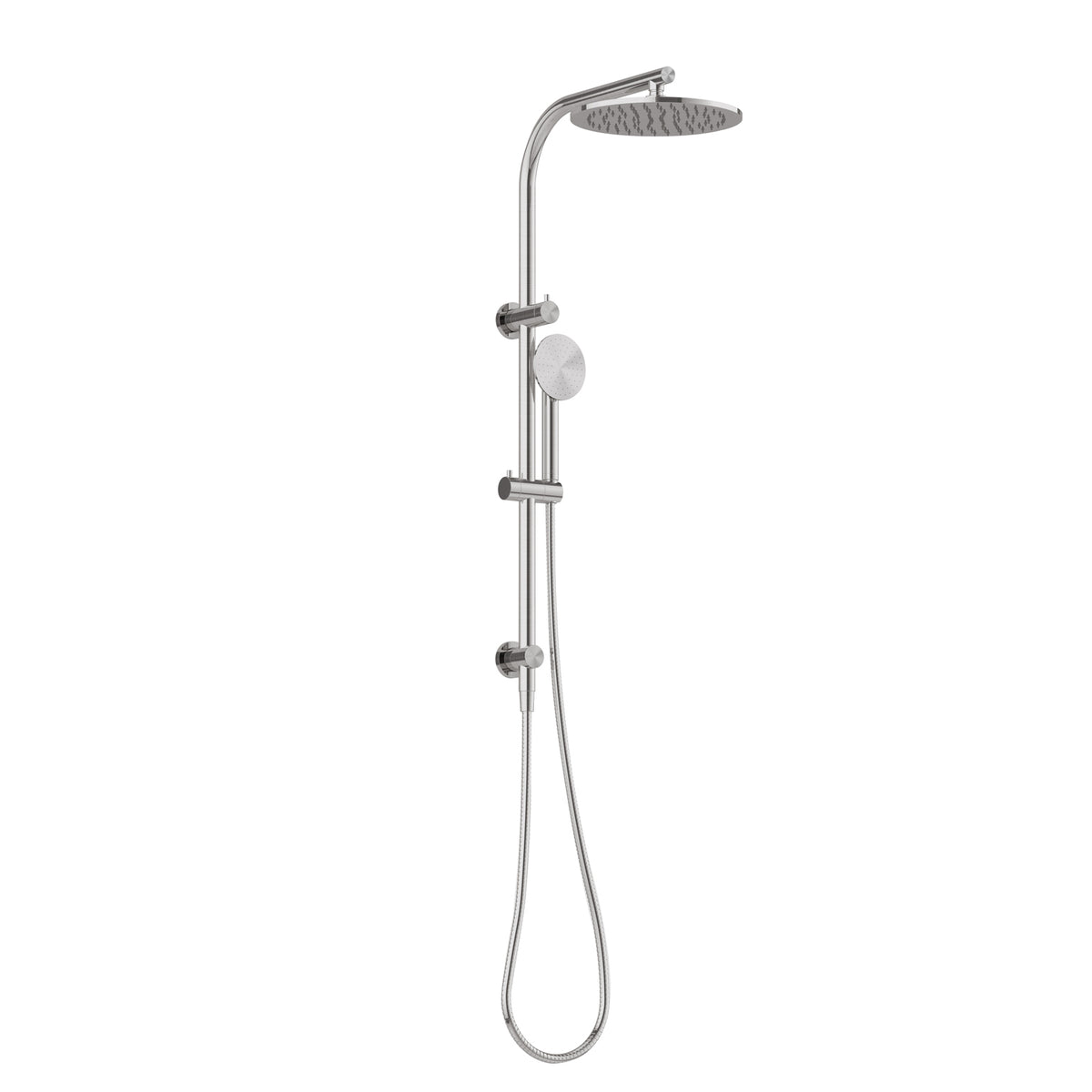 Vivid Slimline SS 316 Twin Shower - Stainless Steel