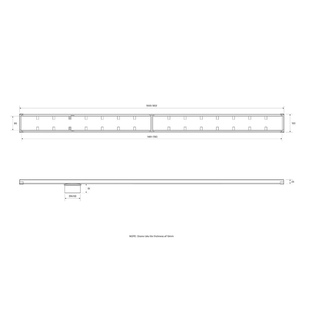 Faucet Strommen Torrent Custom Tile In Strip Drain 1501-1800