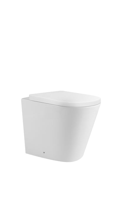 Mimi T3 Rimless Wall Faced Tornado Flush Pan Only