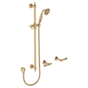 Fienza Lillian Lever Rail Shower Set Urban Brass