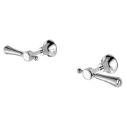 Lillian Lever Wall Top Assemblies Chrome