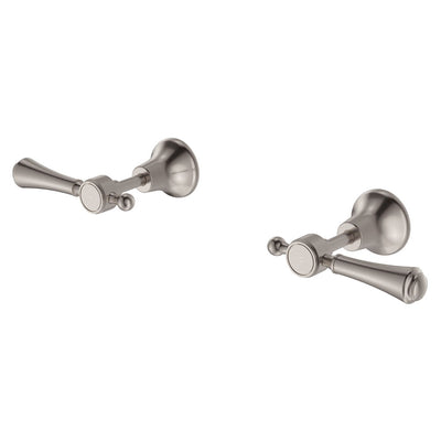 Fienza Lillian Lever Wall Top Assemblies Brushed Nickel