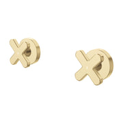 Fienza Kaya Cross Wall Taps, Urban Brass