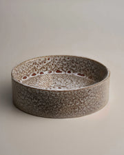 Clay 350 Ceramic Above Counter Basin - White Ochre