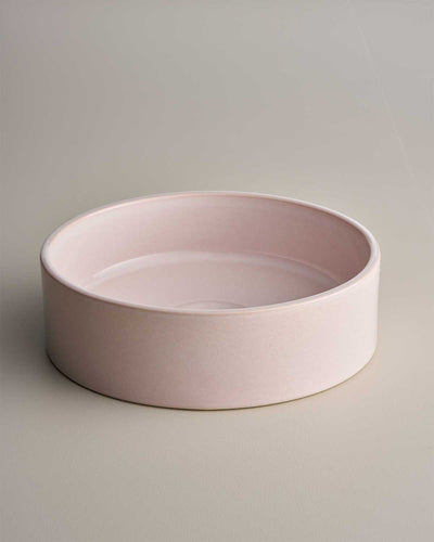 Clay 350 Ceramic Above Counter Basin - Rose Quartz