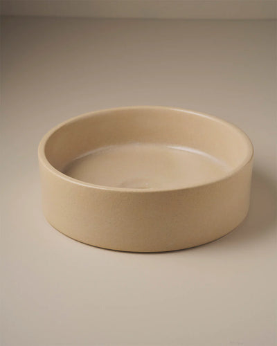 Clay 350 Ceramic Above Counter Basin - Sand