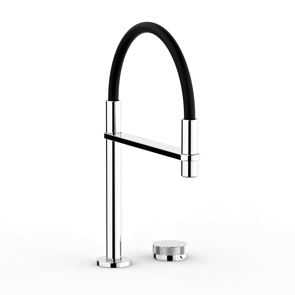Faucet Strommen Zero Progresiv Fluted Sink Mixer Pull Down