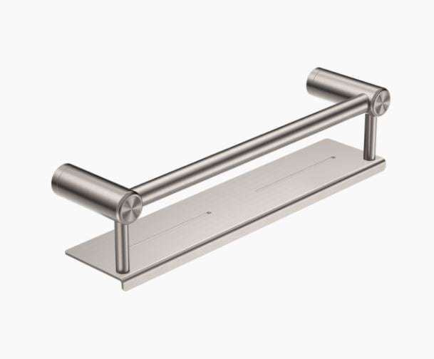 Nero Mecca Care 25mm Grab Rail With Shelf 300mm