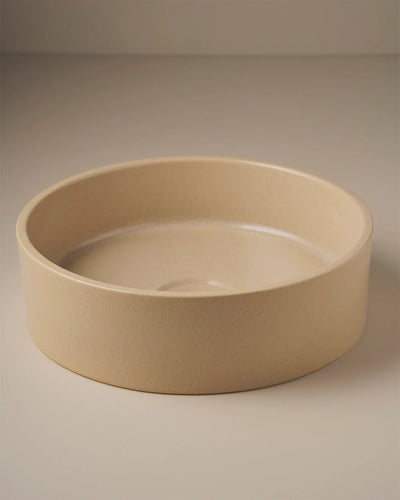 Clay 400 Ceramic Above Counter Basin - Sand