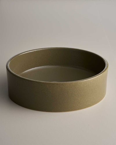 Clay 400 Ceramic Above Counter Basin - Olive
