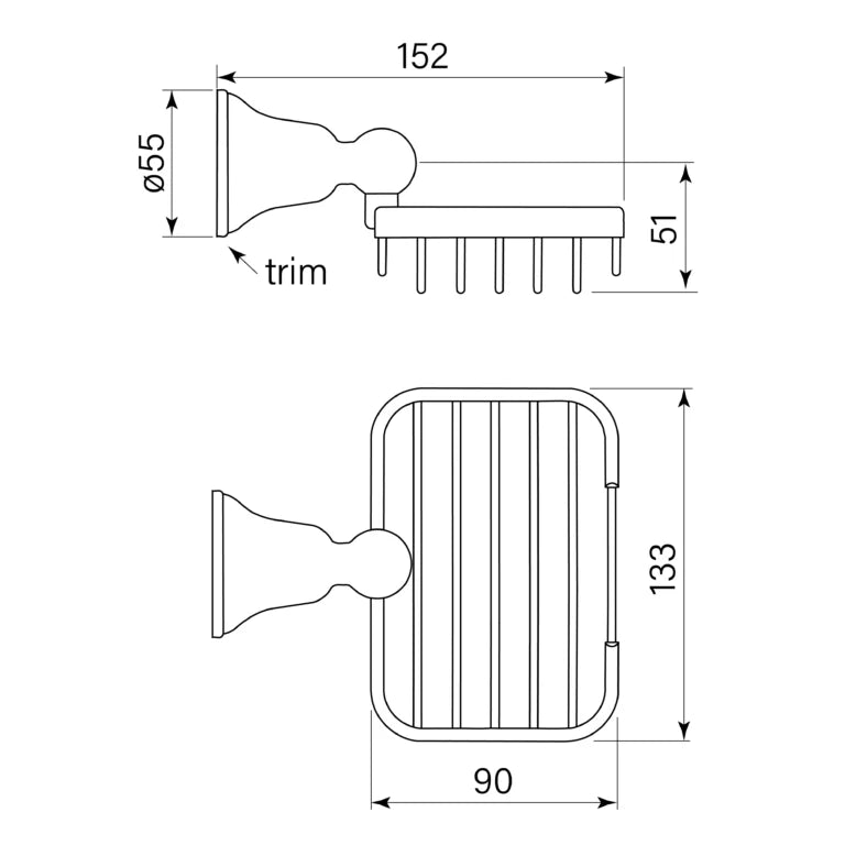 Faucet Strommen Cascade Soap Basket