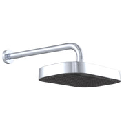 Fienza Kuro Shower Arm Set Soft Square Head Chrome
