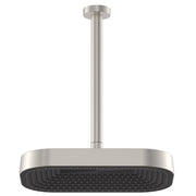 Fienza Kuro Shower Dropper Set Soft Square Head Brushed Nickel