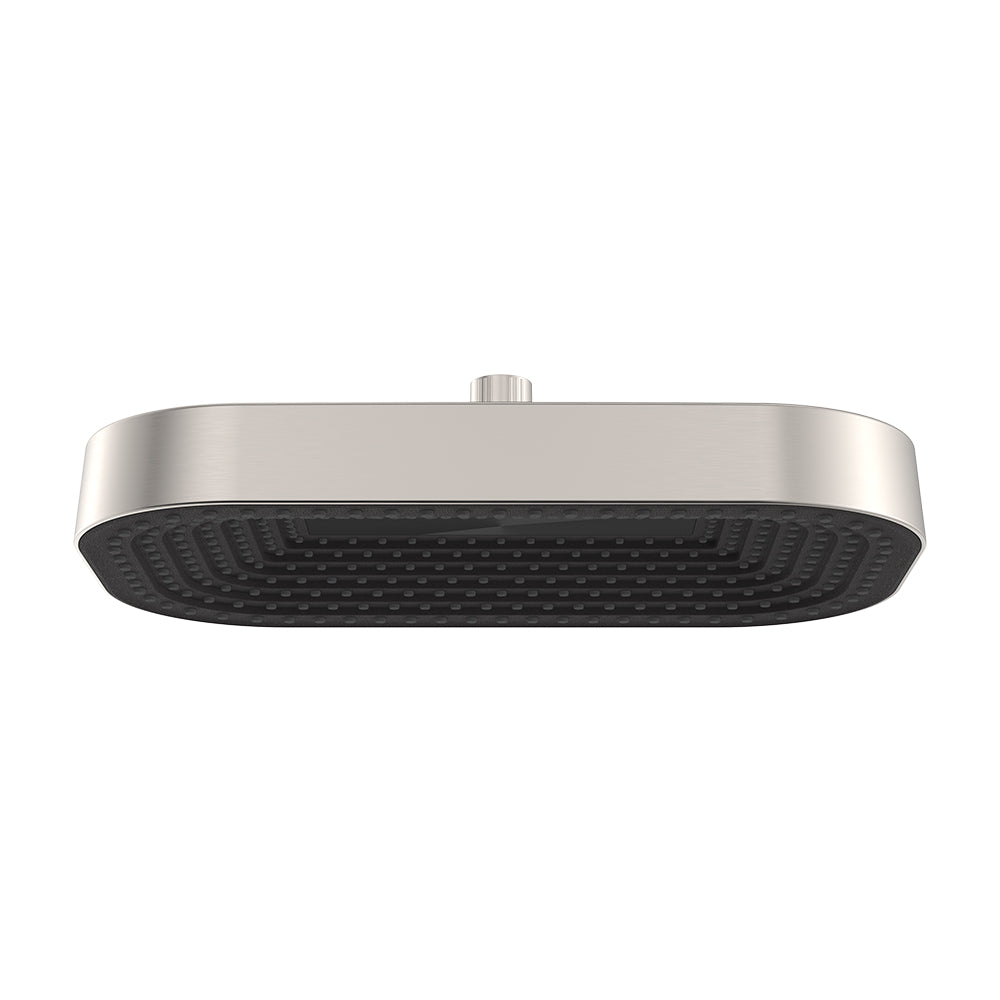 Fienza Kuro Shower Head Soft Square Brushed Nickel