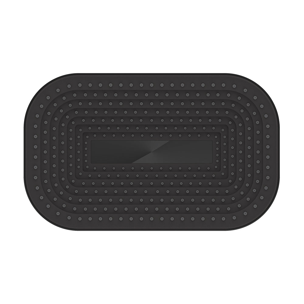 Fienza Kuro Shower Head Soft Square Matte Black