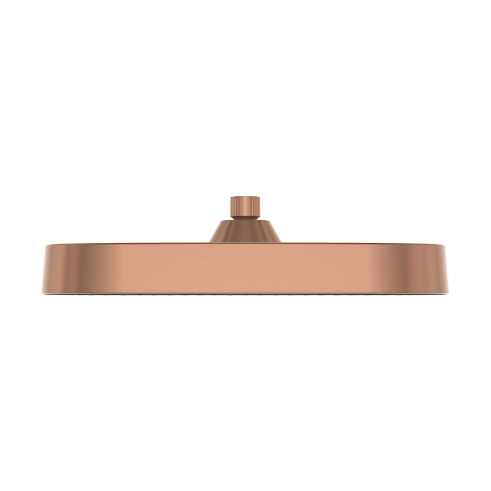 Fienza Kuro Shower Head Soft Square Brushed Copper