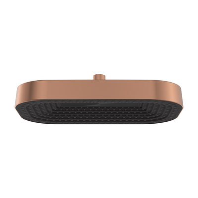 Fienza Kuro Shower Head Soft Square Brushed Copper