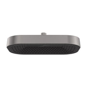Fienza Kuro Shower Head Soft Square Gun Metal