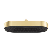 Fienza Kuro Shower Head Soft Square Urban Brass