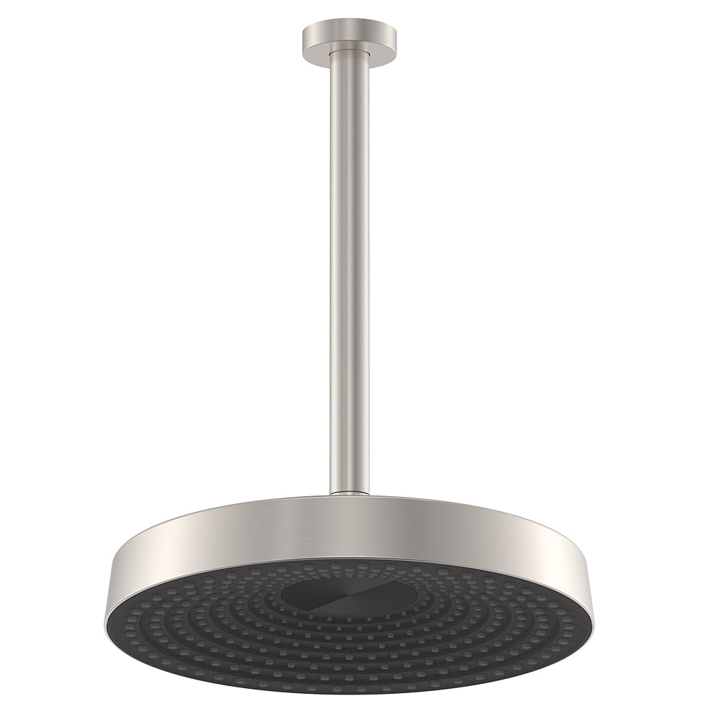Fienza Kuro Shower Dropper Set Round Head Brushed Nickel