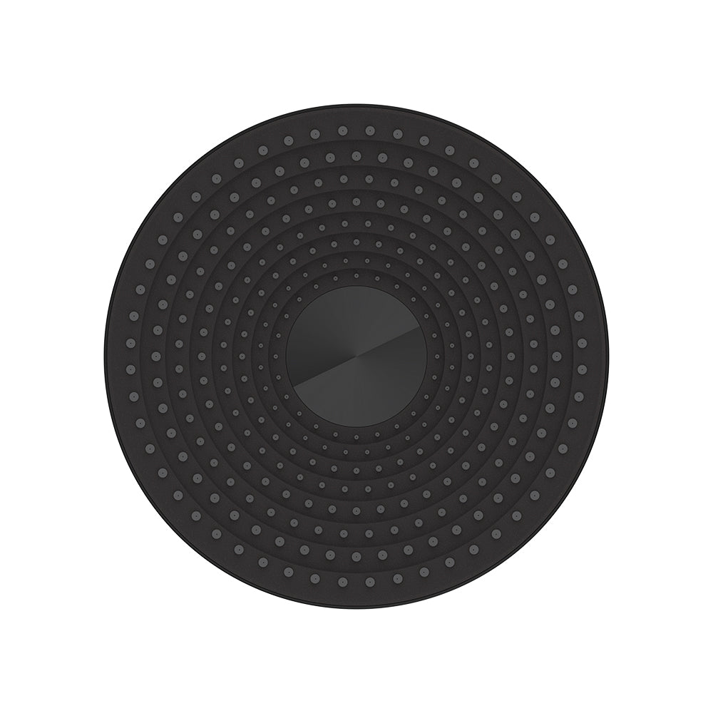 Fienza Kuro Shower Head Round Matte Black
