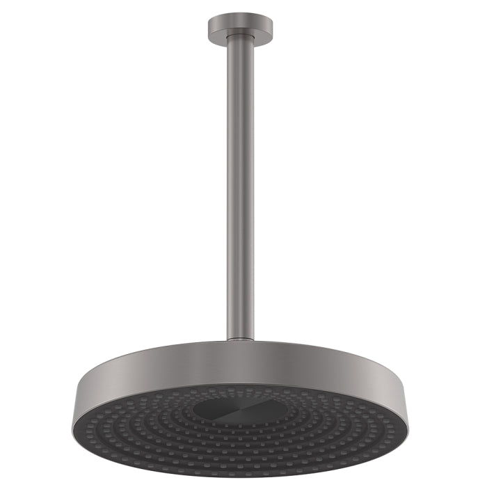 Fienza Kuro Shower Dropper Set Round Head Gun Metal