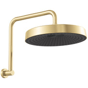 Fienza Kuro Gooseneck Shower Arm Set Round Head Urban Brass